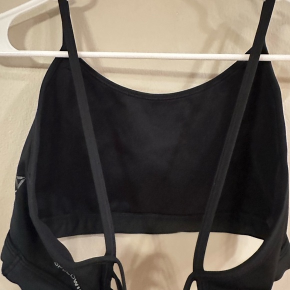 Reebok Black Strappy Sports Bra Size M - Picture 4 of 5